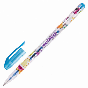 картинка Ручки гелевые ЮНЛАНДИЯ, НАБОР 6 ЦВЕТОВ, БЛЕСТКИ, корпус с печатью, узел 0,7 мм, линия письма 0,5 мм, 142802 от магазина МОЛТИ