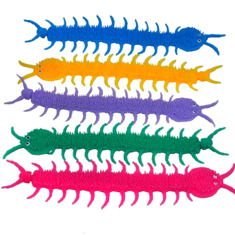 картинка Антистресс браслет 54-1 (80) Скалапендра 0,4х19х3,55см .резина яркий от магазина МОЛТИ