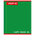 картинка Тетрадь А5, 48 л., STAFF, скоба, клетка, офсет №2 ЭКОНОМ, обложка картон, "АБСОЛЮТ", 402784 от магазина МОЛТИ
