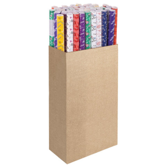 картинка Бумага упаковочная подарочная мелованная "Funny Notes", 70x100 см, 10 дизайнов ассорти, ЗОЛОТАЯ СКАЗКА, 591919 от магазина МОЛТИ