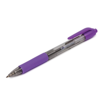 картинка Ручка шариковая автоматическая с грипом BRAUBERG "Insight", СИНЯЯ, детали ассорти, узел 0,7 мм, линия письма 0,35 мм, 141548 от магазина МОЛТИ