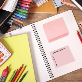 картинка Блок самоклеящийся (стикеры) (Бра'уберг) BRAUBERG, ПАСТЕЛЬНЫЙ, 76х76 мм, 100 листов, розовый, 122697 от магазина МОЛТИ