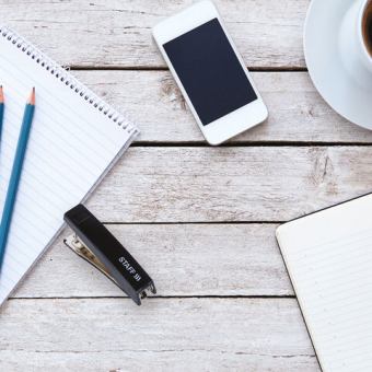 картинка Степлер №10 STAFF "Basic", до 10 листов, с антистеплером, черный, 224625 от магазина МОЛТИ