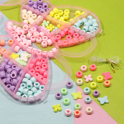 Набор бусин 558-8  бабочка 18х14 см 