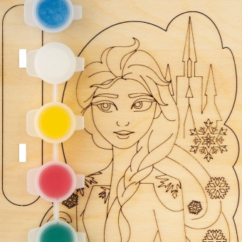 картинка Фнд-001 Роспись по дереву.Игрушка-сувенир Disney. Холодное сердце-2 "Эльза" от магазина МОЛТИ