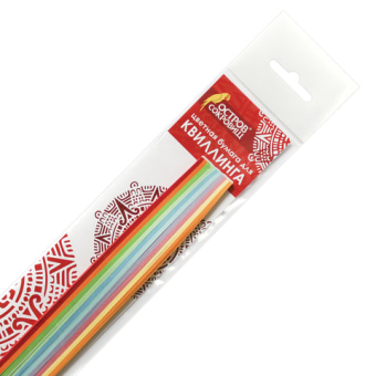 картинка Бумага для квиллинга "Радуга", 10 цветов, 200 полос, 3 мм х 300 мм, 80 г/м2, ОСТРОВ СОКРОВИЩ, 128750 от магазина МОЛТИ