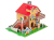 картинка Пазл 3D LX 251 мини дом желтый 21*14см (13*17*11,6см) 29PS от магазина МОЛТИ