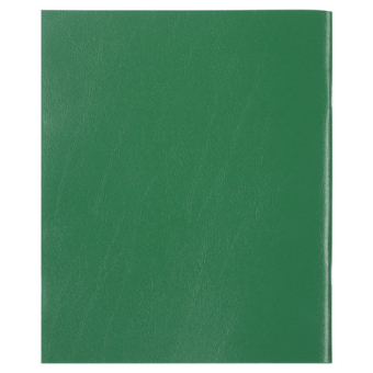 картинка Тетрадь бумвинил, А4, 96 л., скоба, офсет №1, клетка, STAFF, ЗЕЛЕНЫЙ, 403409 от магазина МОЛТИ