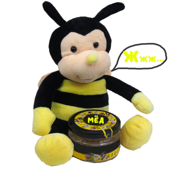 картинка Мягкая игрушка 13-9 Пчела Жу-Жу 19х12х19см от магазина МОЛТИ