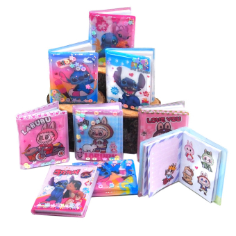 картинка Блокнот ХМ с водной обложкой для секретов с наклейками 5,5х1х4,5см от магазина МОЛТИ