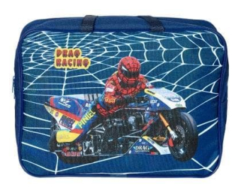 картинка Папка-сумка А4 36х27х8см ткань "Drag racing" 1048 /20/ от магазина МОЛТИ