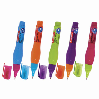 картинка Ручка-корректор BRAUBERG MIX, 9 мл, металлический наконечник, ассорти, 229075 от магазина МОЛТИ