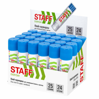 картинка Клей-карандаш STAFF EVERYDAY, 25 г, 228664 от магазина МОЛТИ