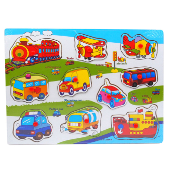 картинка Игрушка 2745-16/542/533 деревянная сортер средний для изучения и развития 22х2х30см в и/у от магазина МОЛТИ