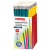 картинка Карандаш чернографитный BRAUBERG, 1 шт., "Fluor", НВ, с ластиком, корпус неоновый ассорти, заточенный, 180613 от магазина МОЛТИ