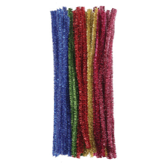 картинка Проволока синельная для творчества "Блестящая", 6 цв., 30 шт., 0,6х30 см, ОСТРОВ СОКРОВИЩ, 661522 от магазина МОЛТИ