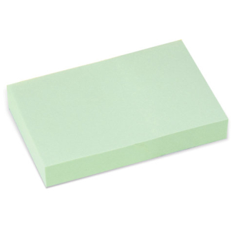 картинка Блок самоклеящийся (стикеры) BRAUBERG, ПАСТЕЛЬНЫЙ, 76х51 мм, 100 листов, зеленый, 122693 от магазина МОЛТИ