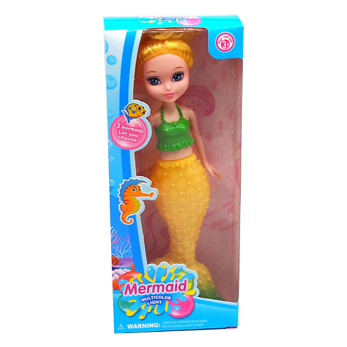 Кукла русалка №899 в коробке 20х3х8(19х2,5х6,5К) см