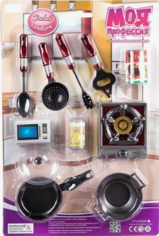 картинка Игровой Д83016 набор повара Моя профессия, CRD 29x5x43 см, арт.ZYK-K2245-1. от магазина МОЛТИ