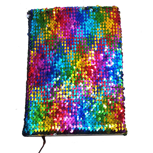 блокнот с пайетками А5 15х21см 