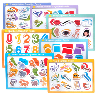 картинка Игрушка 2745-9/31377 деревянная развивающая изучаем английский язык в и/у 22,5х1х30см сортер  от магазина МОЛТИ