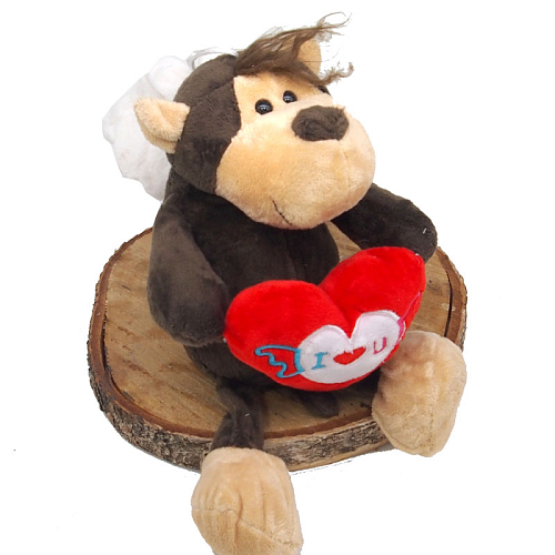 Мягкая игрушка Влюбленные Звери ВЗ-24 24х9х10 см