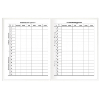 картинка Дневник 1-11 класс 40 л., твердый, BRAUBERG, матовая ламинация, БЕЛЫЙ, 105540 от магазина МОЛТИ