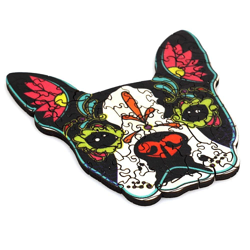 Пазл 3D деревянный Собака 21*14,8 см TY K5041(A5)