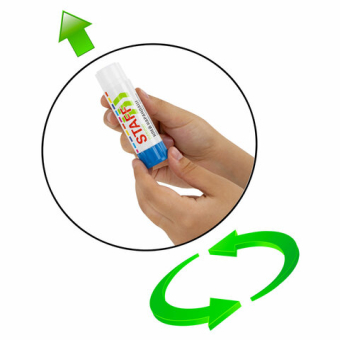 картинка Клей-карандаш STAFF EVERYDAY, 25 г, 228664 от магазина МОЛТИ