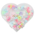 картинка Набор бусины фигурные 558-70  сердце 15х14 см  от магазина МОЛТИ