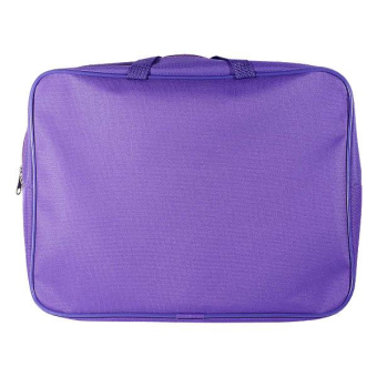 картинка Папка-сумка А4 36х27х8см ткань фиолет /1/20/ от магазина МОЛТИ