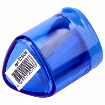 картинка Точилка ЮНЛАНДИЯ "Трио", с контейнером, пластиковая, корпус ассорти, 228438 от магазина МОЛТИ