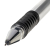 картинка Ручка гелевая с грипом STAFF "Basic Needle" GP-679, ЧЕРНАЯ, игольчатый узел 0,5 мм, линия письма 0,35 мм, 143679 от магазина МОЛТИ