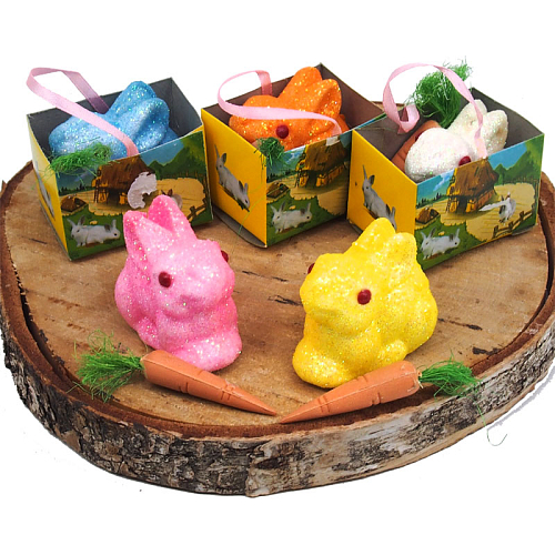 Фигурка Зайца в коробочке 4929 3,5х5х3,5см