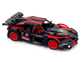 картинка Конструктор 48015  машина спортивеая черно-красная 525PS 52х7,5х35 (900гр) от магазина МОЛТИ