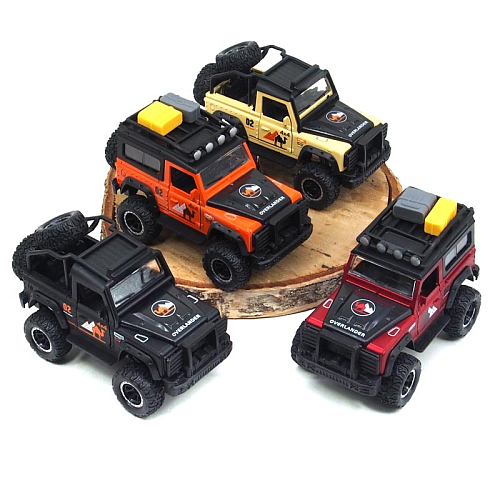 Модель АК-29/НТ 11 машины Джип Сафари металл инерция 8х12,5х7см