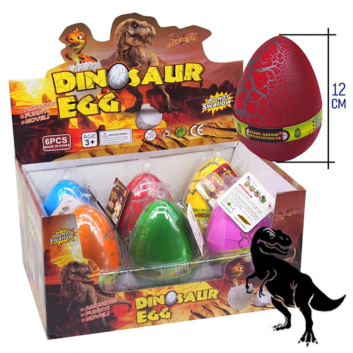 Растушки 1845-6 (6) яйцо динозавра 12х7х7см в и/у