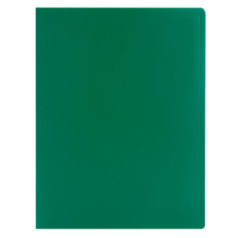 картинка Папка  40 вклад. STAFF, зеленая, 0,5мм, 225703 от магазина МОЛТИ