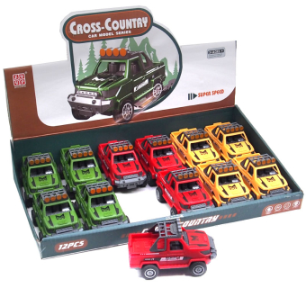 картинка Модель машинки 1937-7/SY713-15 (12)  Джип инерционный 5.5х10х5.5см  от магазина МОЛТИ