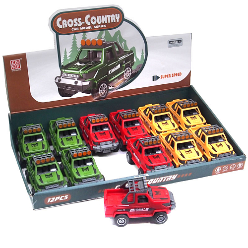 Модель машинки 1937-7/SY713-15 (12)  Джип инерционный 5.5х10х5.5см