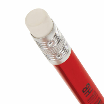 картинка Карандаш чернографитный STAFF "Basic" BLP-744, 1 шт., НВ, с ластиком, пластик, корпус ассорти, 181744 от магазина МОЛТИ