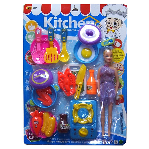 Набор АК-41/55 Кукла повор 20Д в блистере 43х2,5х32 см