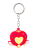 картинка Брелоки резиновые Сердце с крыльями 5см от магазина МОЛТИ