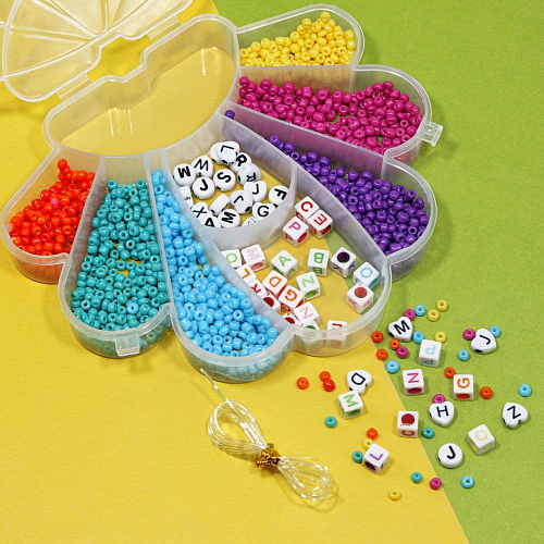 Набор бисера 558-30 павлин 13х12 см 