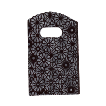 картинка Пакет проб 9*15 ПНД Цветы большие коричневые (уп.50шт) /1 от магазина МОЛТИ