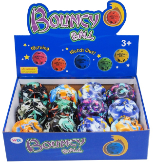 картинка Мяч-прыгун метеорит 1928-2 (12) "Космос" 5,5х5,5х5,5см. от магазина МОЛТИ