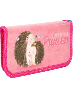 картинка Пенал 1-секц, средний ЛЮБОВЬ ЕЖИКОВ (ПН-3847) 190х90, ламинированный картон от магазина МОЛТИ