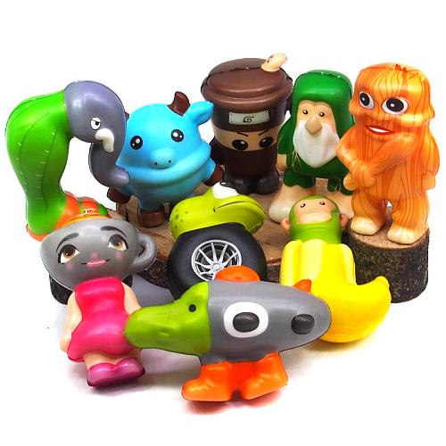 Сквиш 1690-5 (12)  Итальянские Мемы в сетке 9х5х7см 