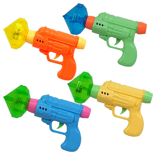 Игрушка 201125-2 Пистолет детский с запуском юлы пластик в и/у 8,5х11х2,5см