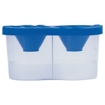 картинка Стакан-непроливайка ПИФАГОР, двойной, ассорти, 191312 от магазина МОЛТИ